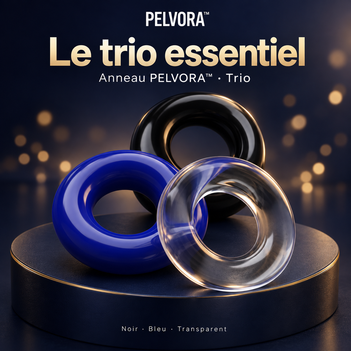PELVORA Ring · das Trio