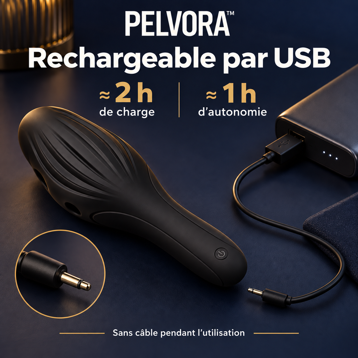 PELVORA Pulse · Aufladen
